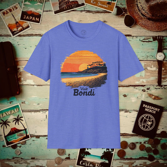 Visit Bondi Beach, Australia T-Shirt Heather Royal / S