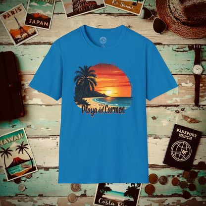 Visit Playa del Carmen, Mexico T-Shirt Sapphire / S