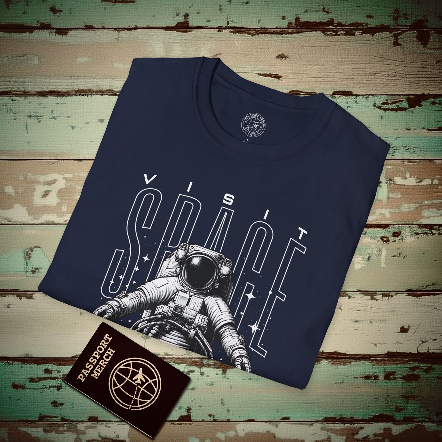 Visit Space Astronaut T-Shirt Navy / S