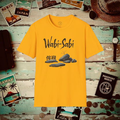 Wabi-Sabi, Japan T-Shirt Gold / S
