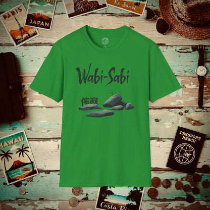 Wabi-Sabi, Japan T-Shirt Irish Green / S