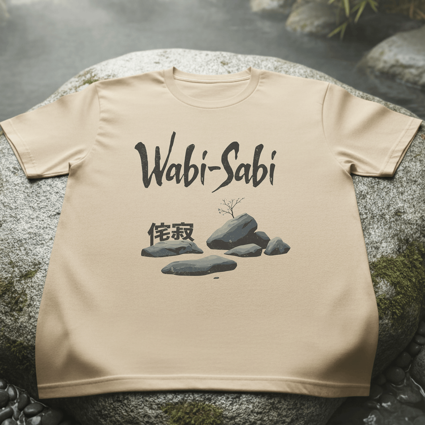 Wabi-Sabi, Japan T-Shirt Sand / S