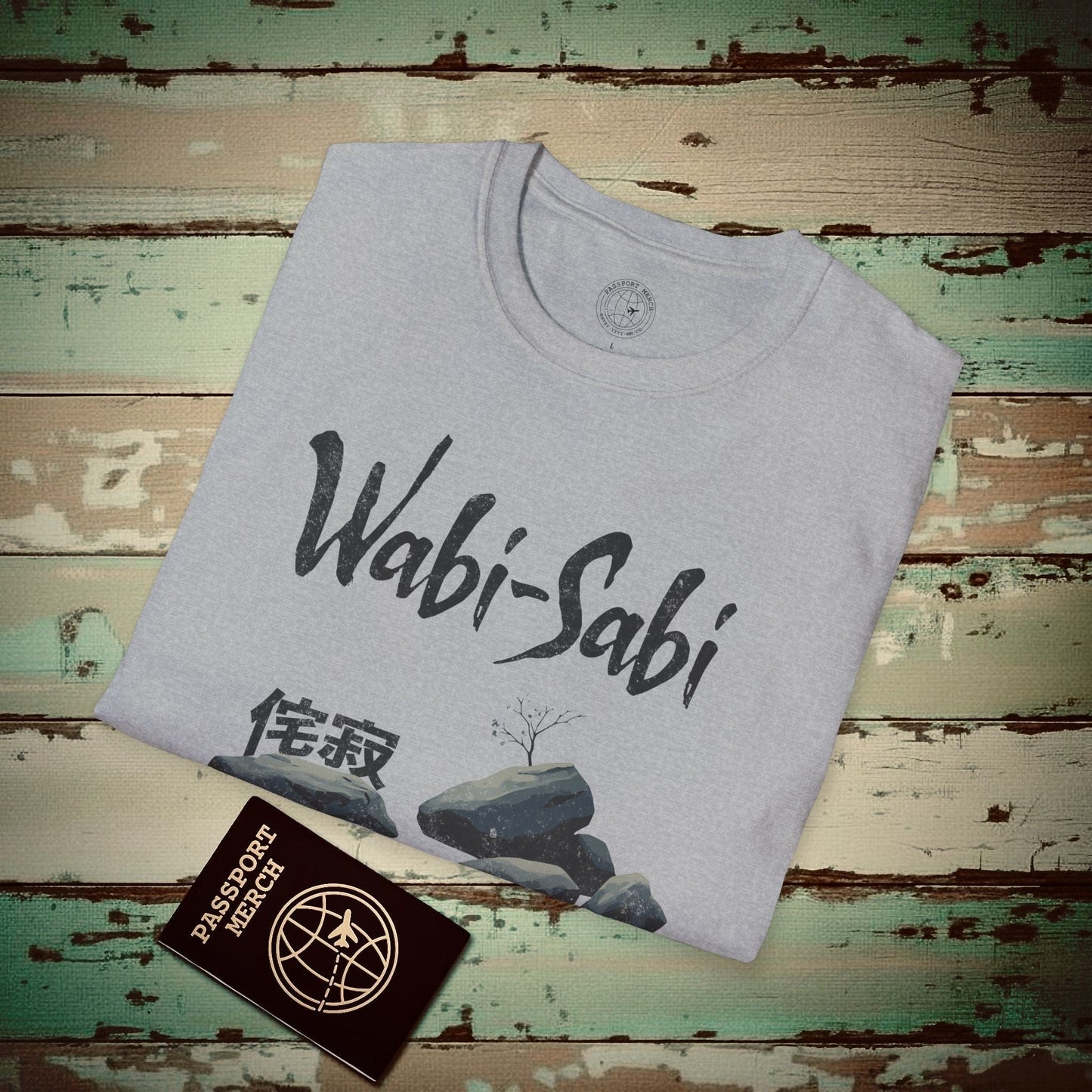 Wabi-Sabi, Japan T-Shirt Sport Grey / S