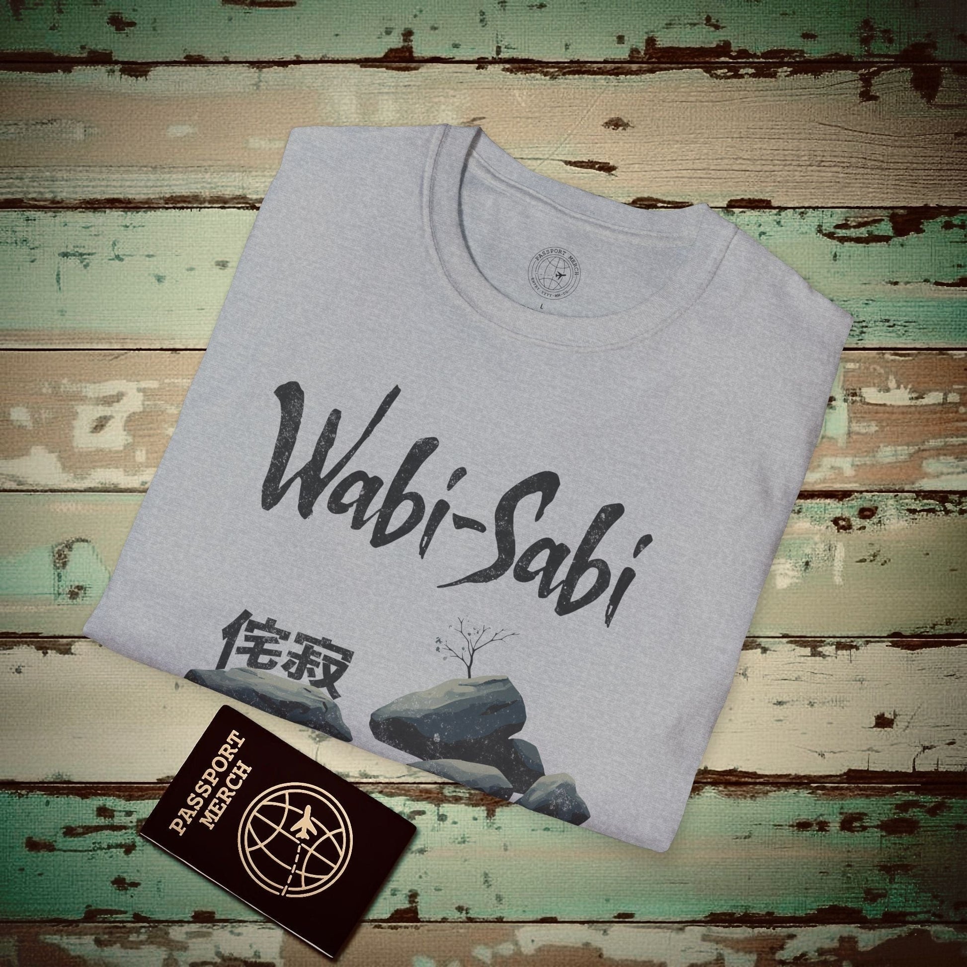 Wabi-Sabi, Japan T-Shirt Sport Grey / S