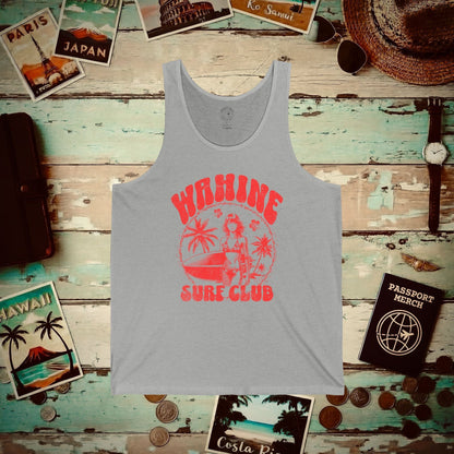 Wahine Surf Club, Hawaii Tank Top Athletic Heather / XS