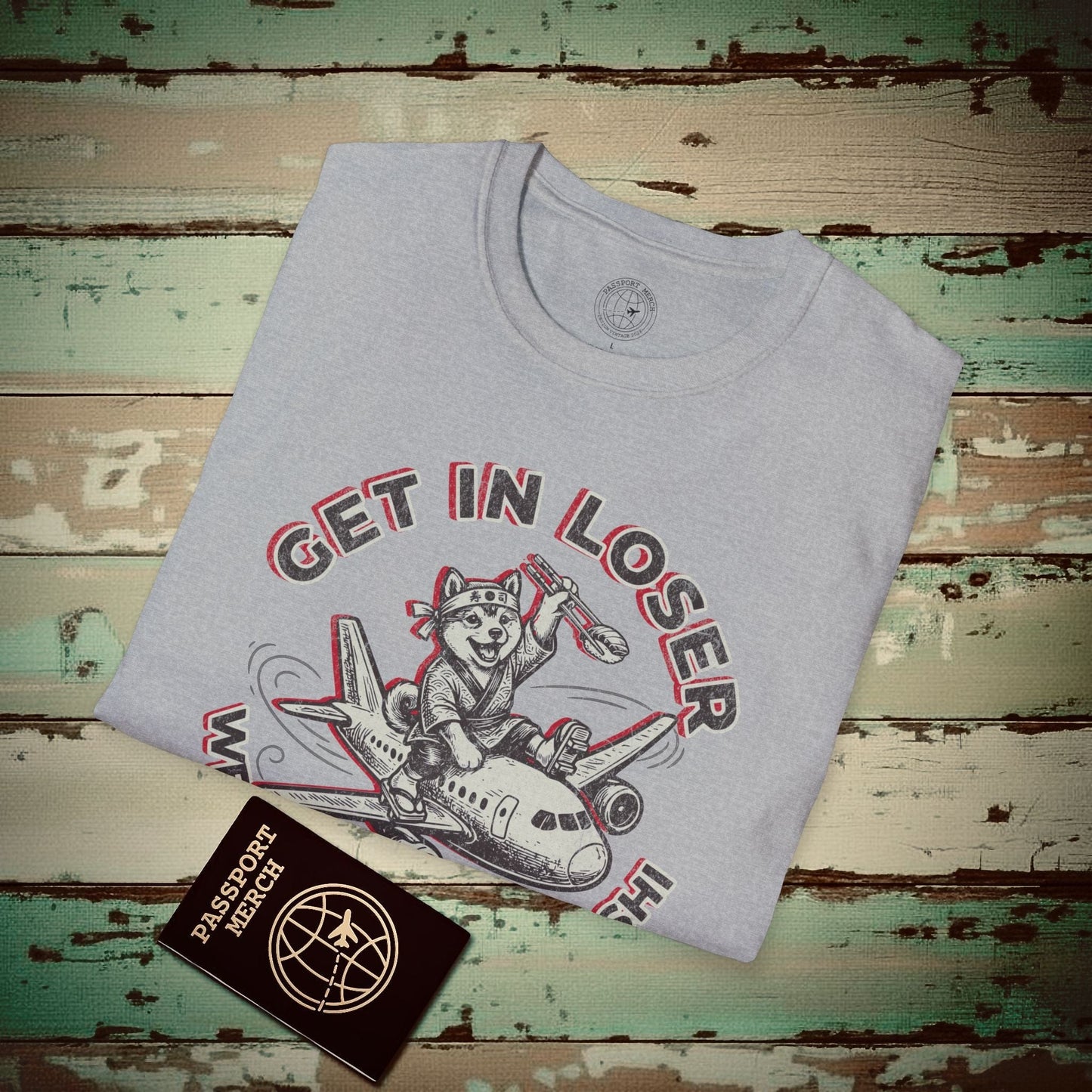 We're going for sushi, Japan T-Shirt Sport Grey / S
