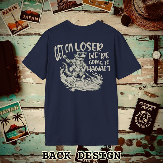We're going to Hawaii Back Print T-Shirt Navy / S