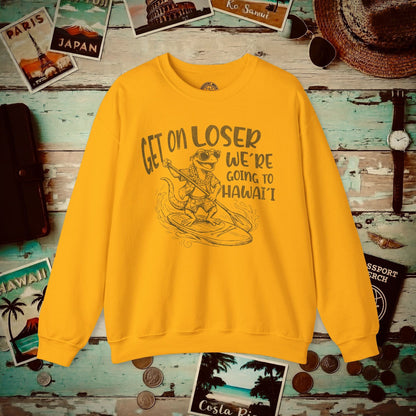 We're going to Hawaii Crewneck Gold / S