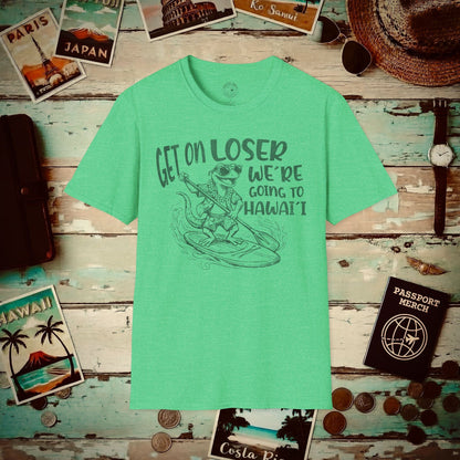 We're going to Hawaii T-Shirt Heather Irish Green / S
