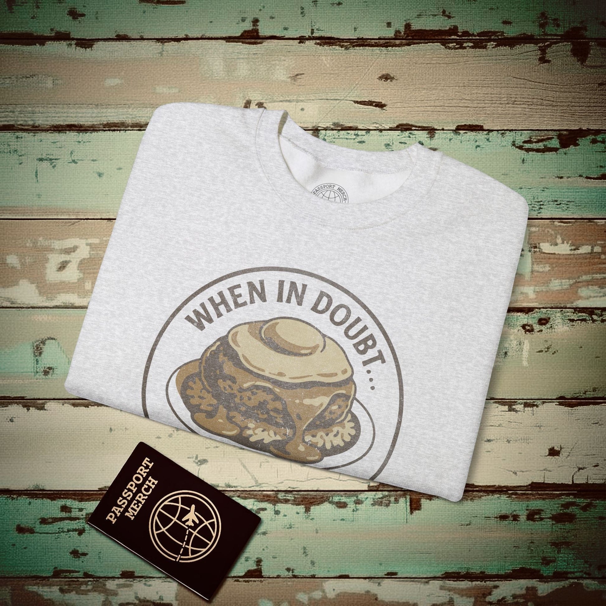 When in doubt... Loco Moco, Hawaii Crewneck Ash / S