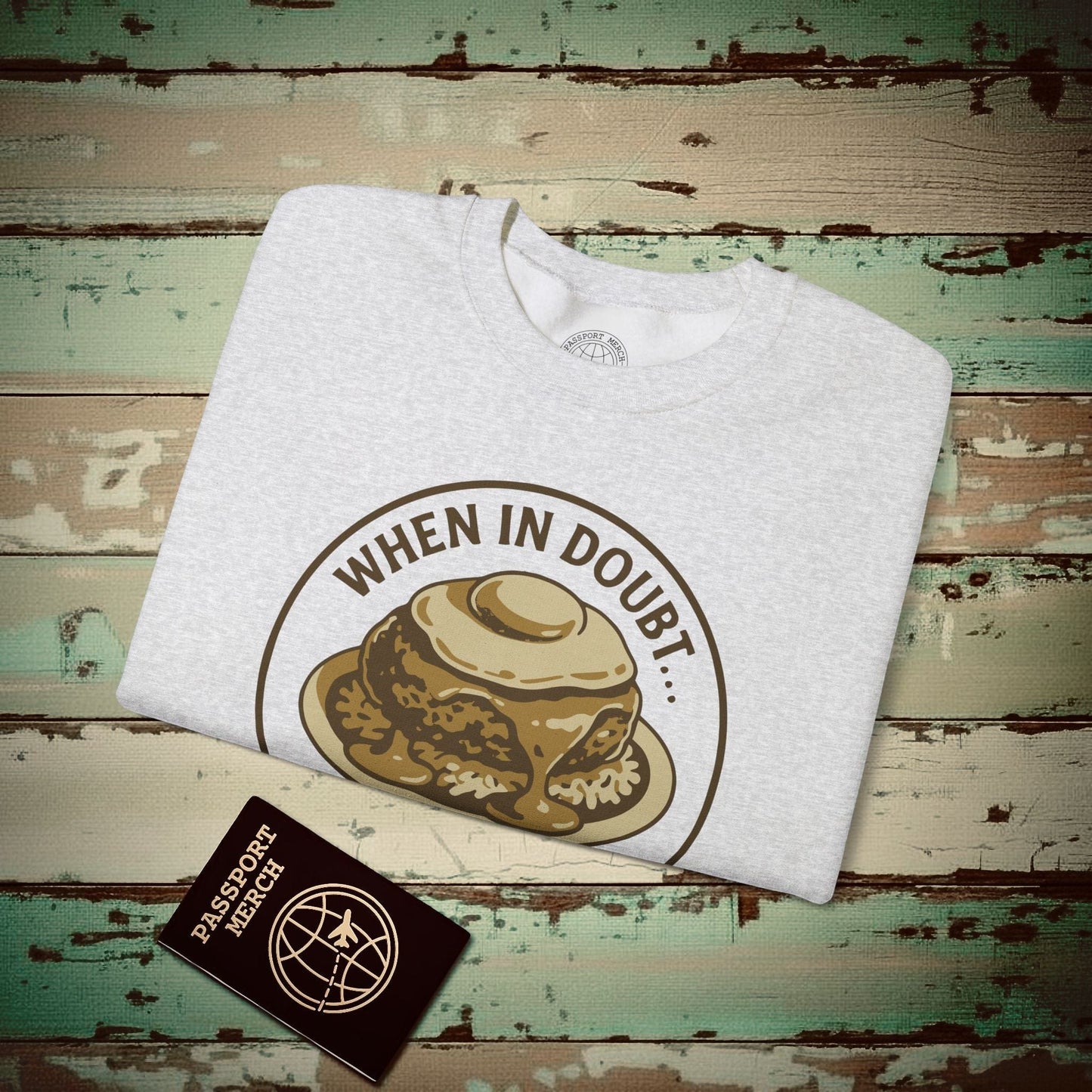 When in doubt... Loco Moco, Hawaii Crewneck Ash / S