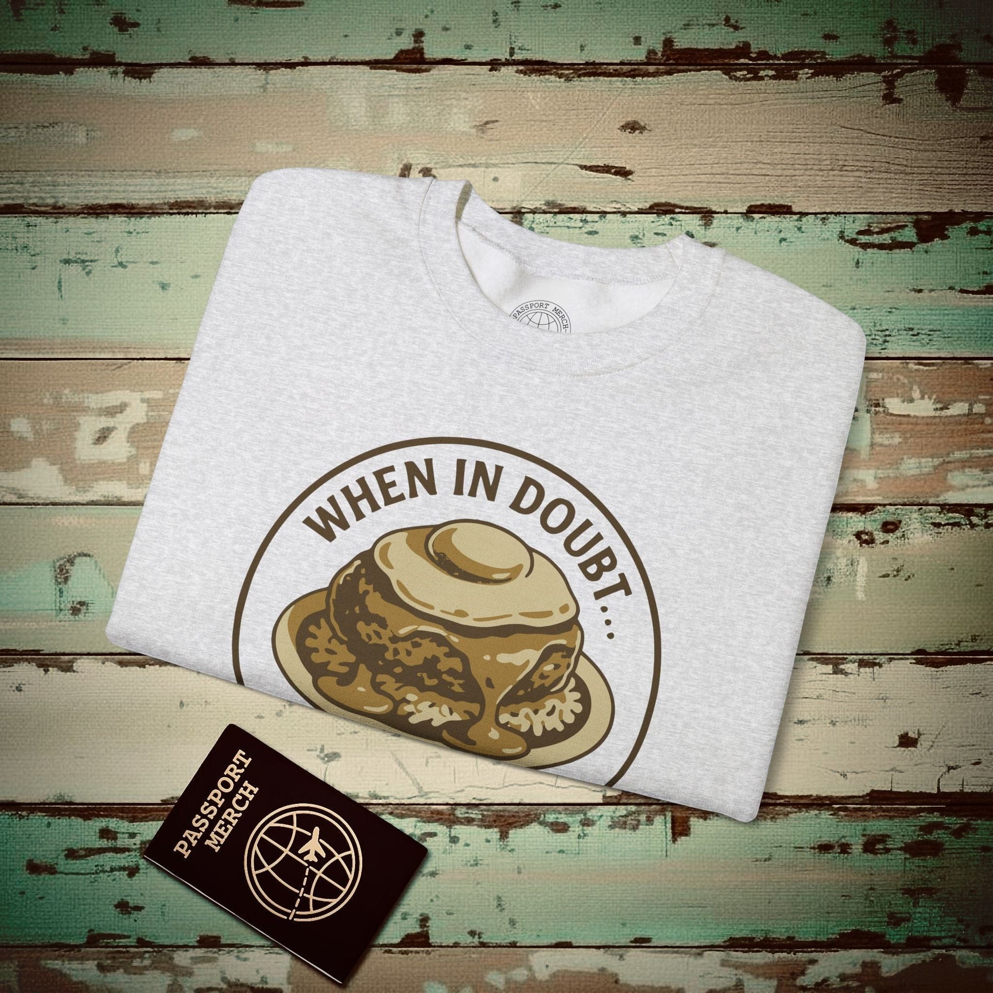 When in doubt... Loco Moco, Hawaii Crewneck Ash / S