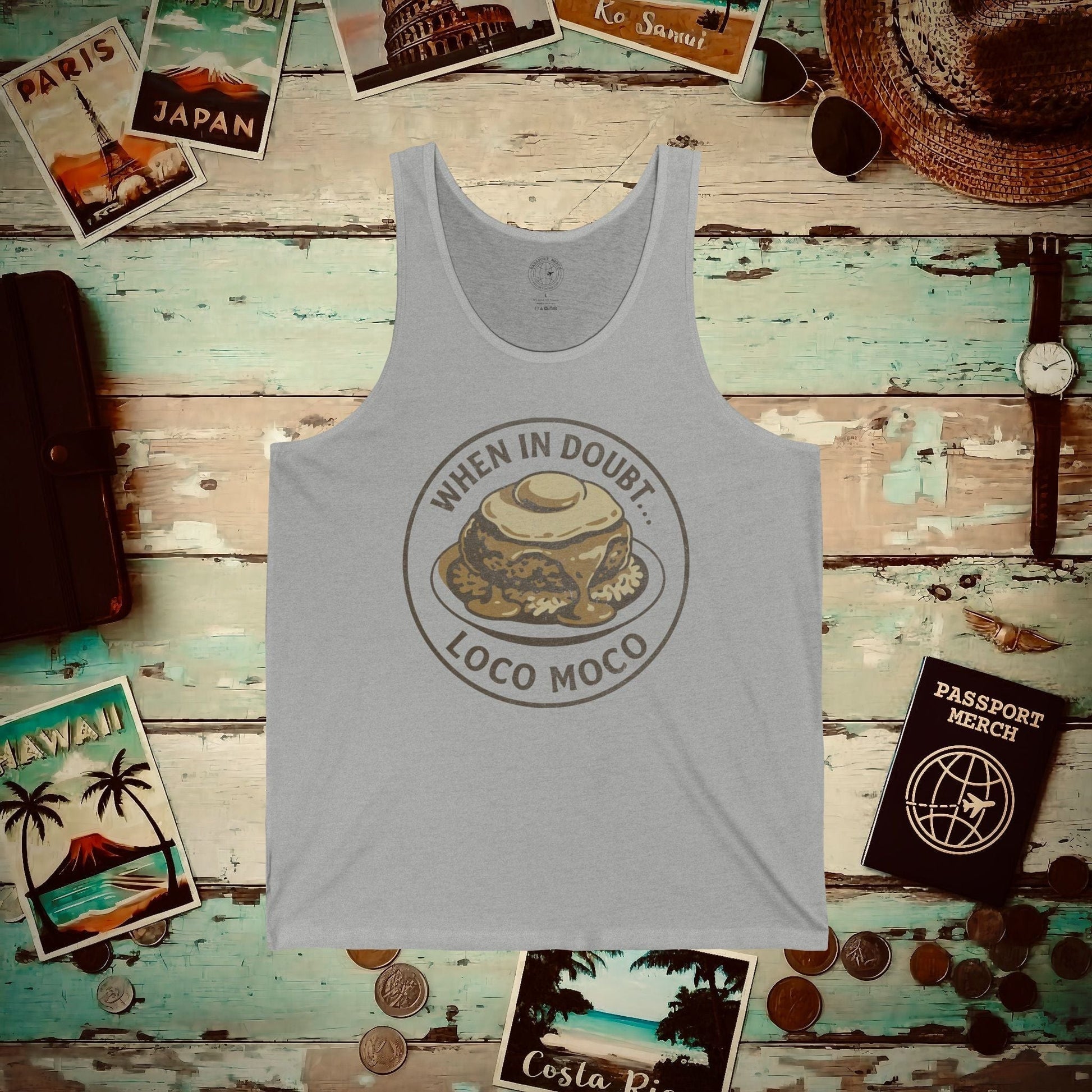 When in doubt... Loco Moco, Hawaii Tank Top Athletic Heather / XS