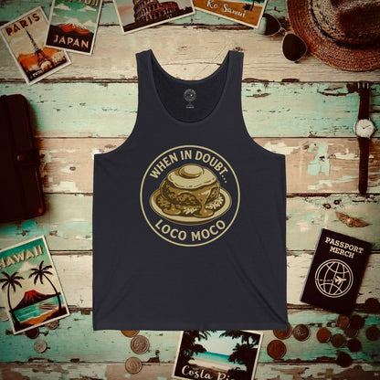 When in doubt... Loco Moco, Hawaii Tank Top Dark Grey / XS