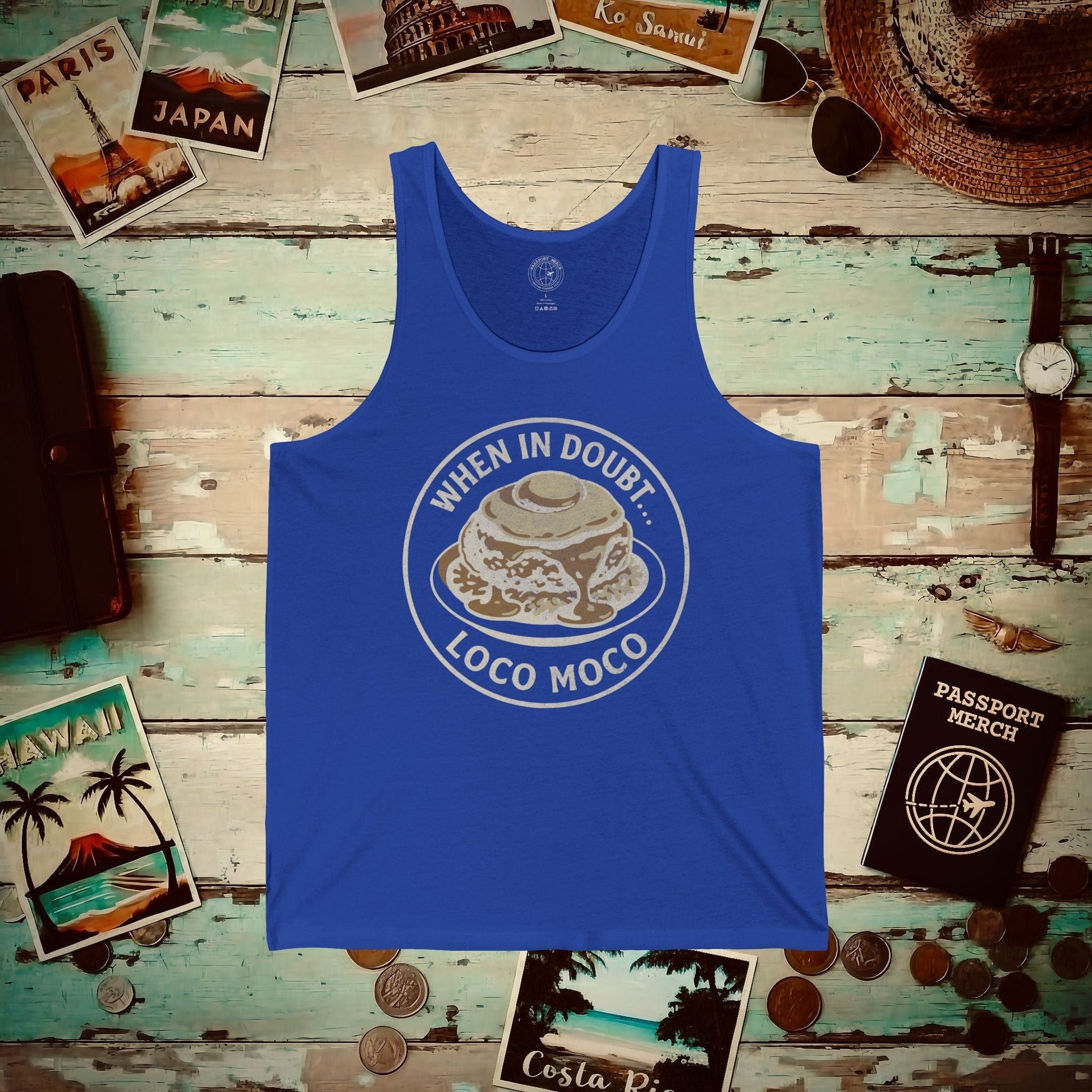 When in doubt... Loco Moco, Hawaii Tank Top True Royal / XS