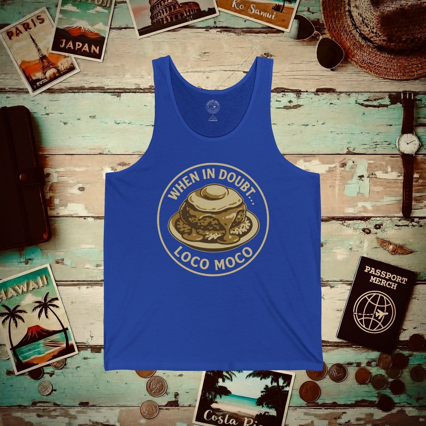 When in doubt... Loco Moco, Hawaii Tank Top True Royal / XS