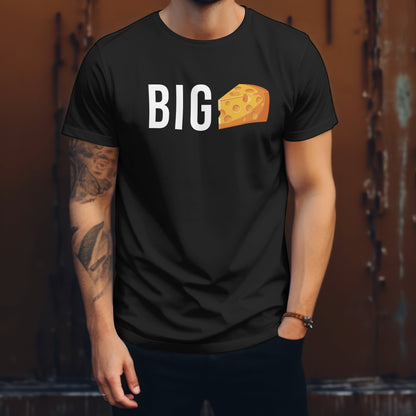 Wisconsin Big Cheese T-Shirt Black / S