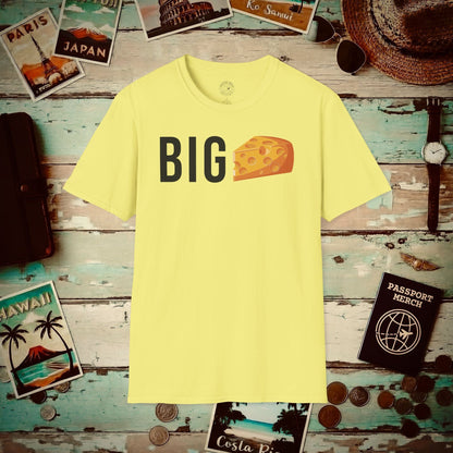 Wisconsin Big Cheese T-Shirt Cornsilk / S