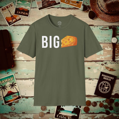Wisconsin Big Cheese T-Shirt Military Green / S