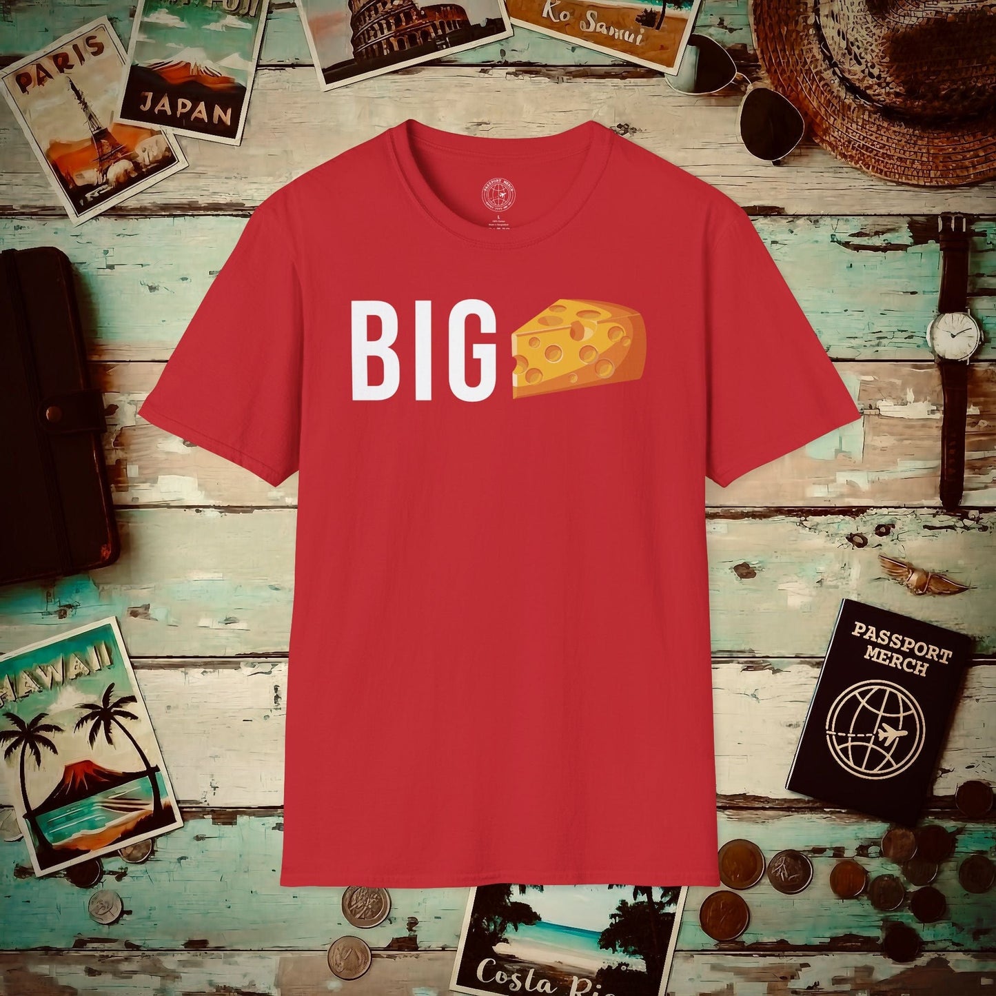 Wisconsin Big Cheese T-Shirt Red / S
