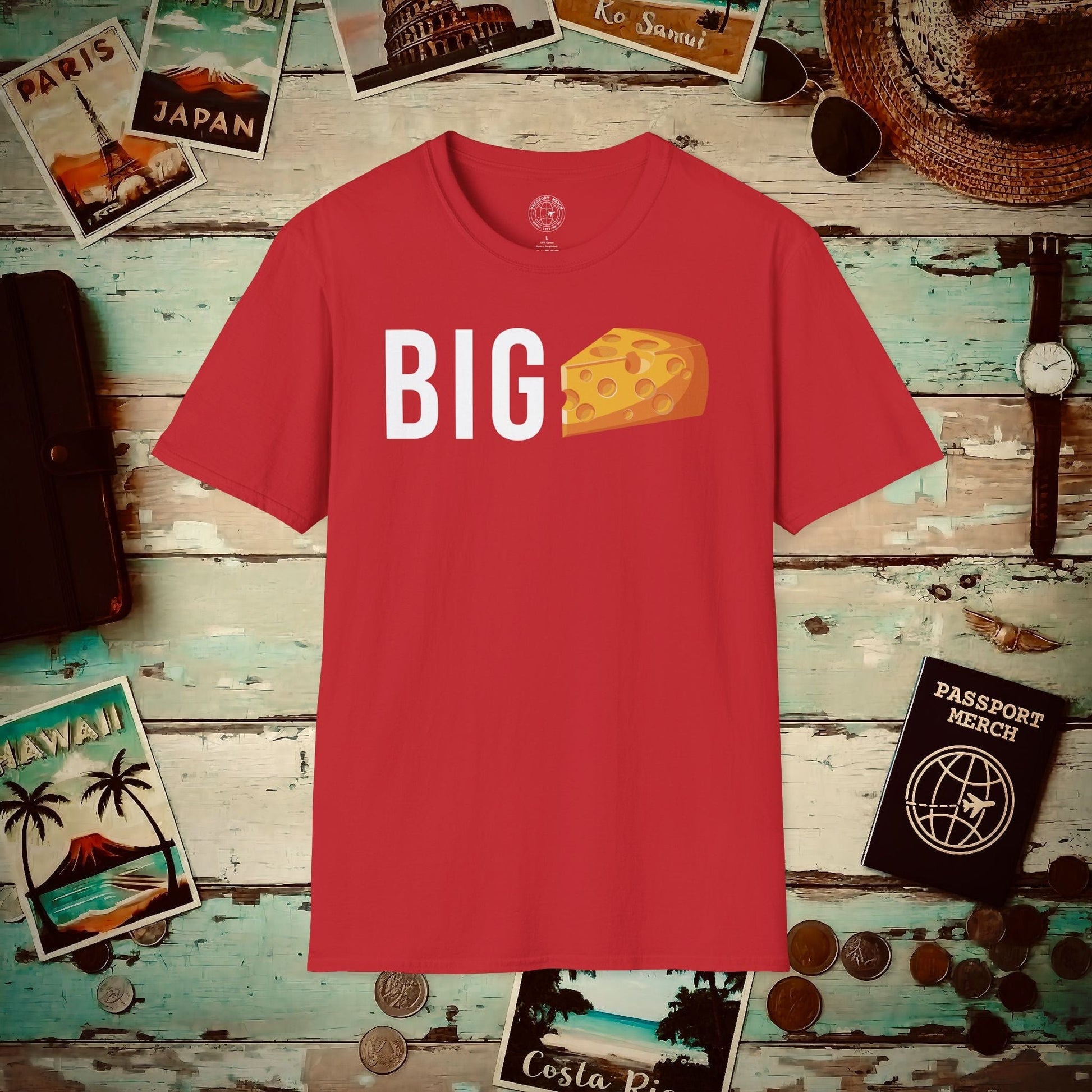 Wisconsin Big Cheese T-Shirt Red / S