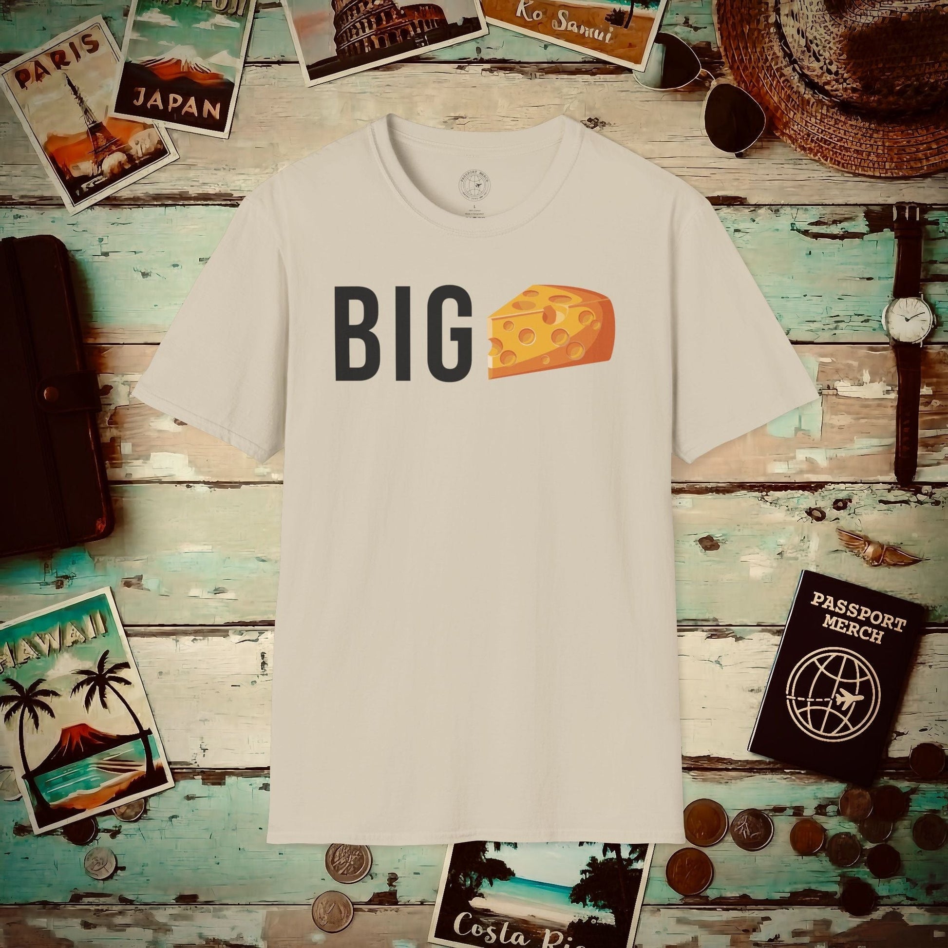 Wisconsin Big Cheese T-Shirt Sand / S