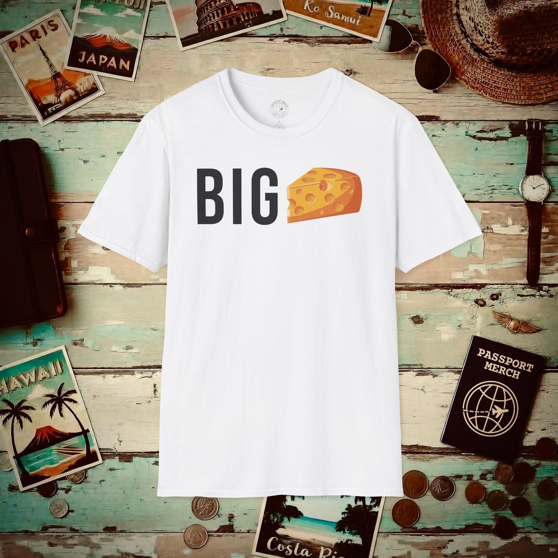 Wisconsin Big Cheese T-Shirt White / S