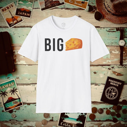 Wisconsin Big Cheese T-Shirt White / S