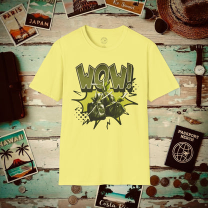 Wow Lau Lau, Hawaii T-Shirt Cornsilk / S
