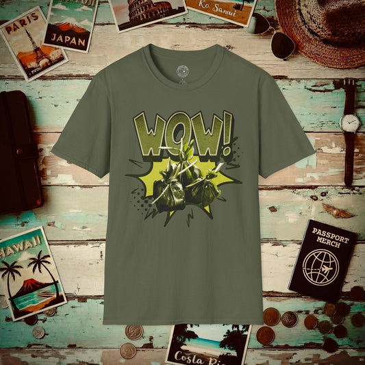Wow Lau Lau, Hawaii T-Shirt Military Green / S