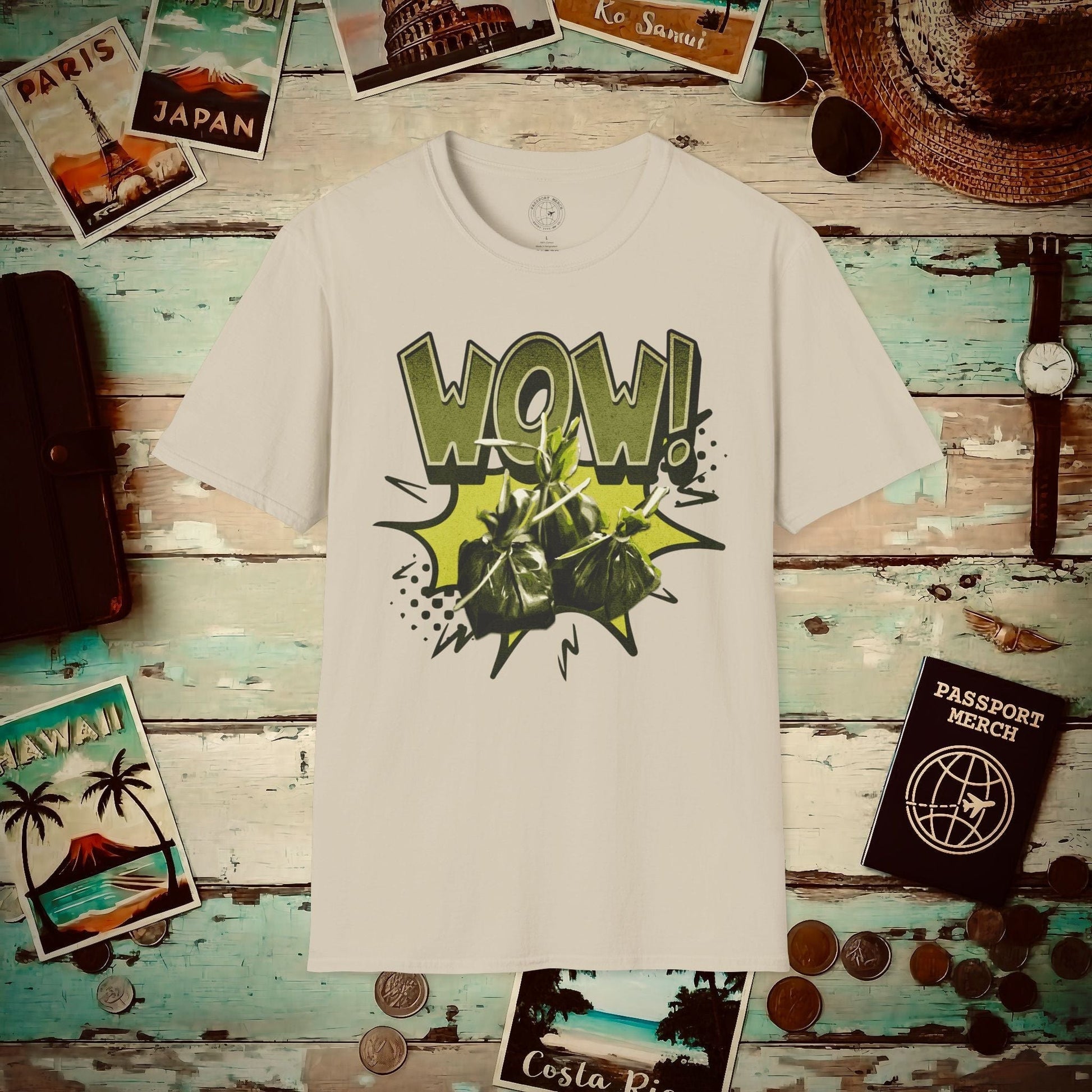 Wow Lau Lau, Hawaii T-Shirt Sand / S