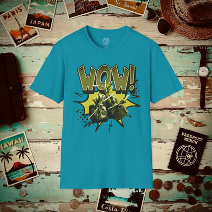 Wow Lau Lau, Hawaii T-Shirt Tropical Blue / S
