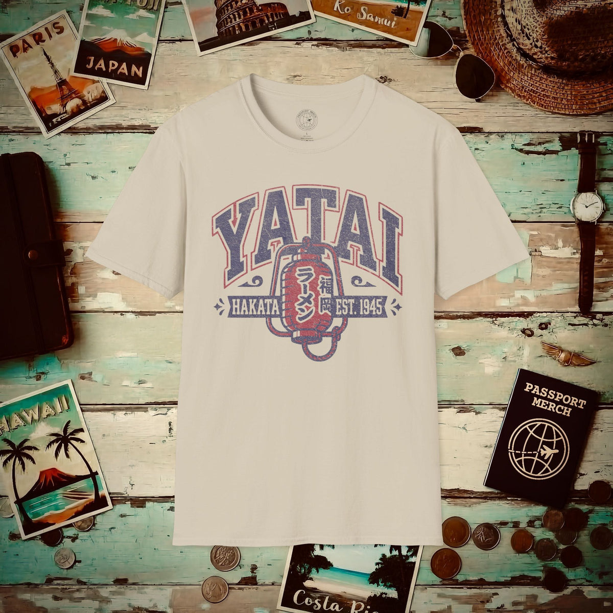 Yatai University, Hakata, Fukuoka, Japan T-Shirt Sand / S