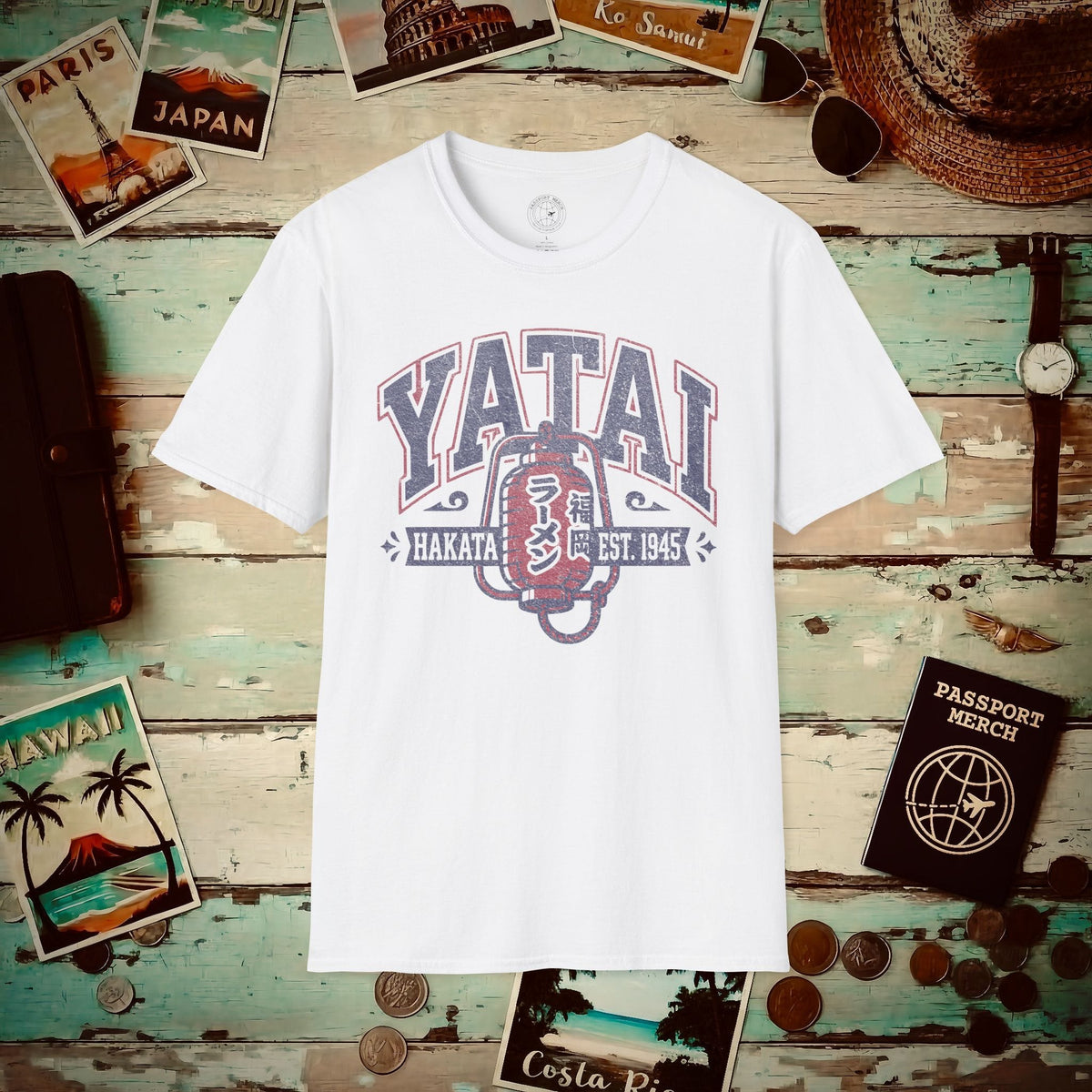 Yatai University, Hakata, Fukuoka, Japan T-Shirt White / S