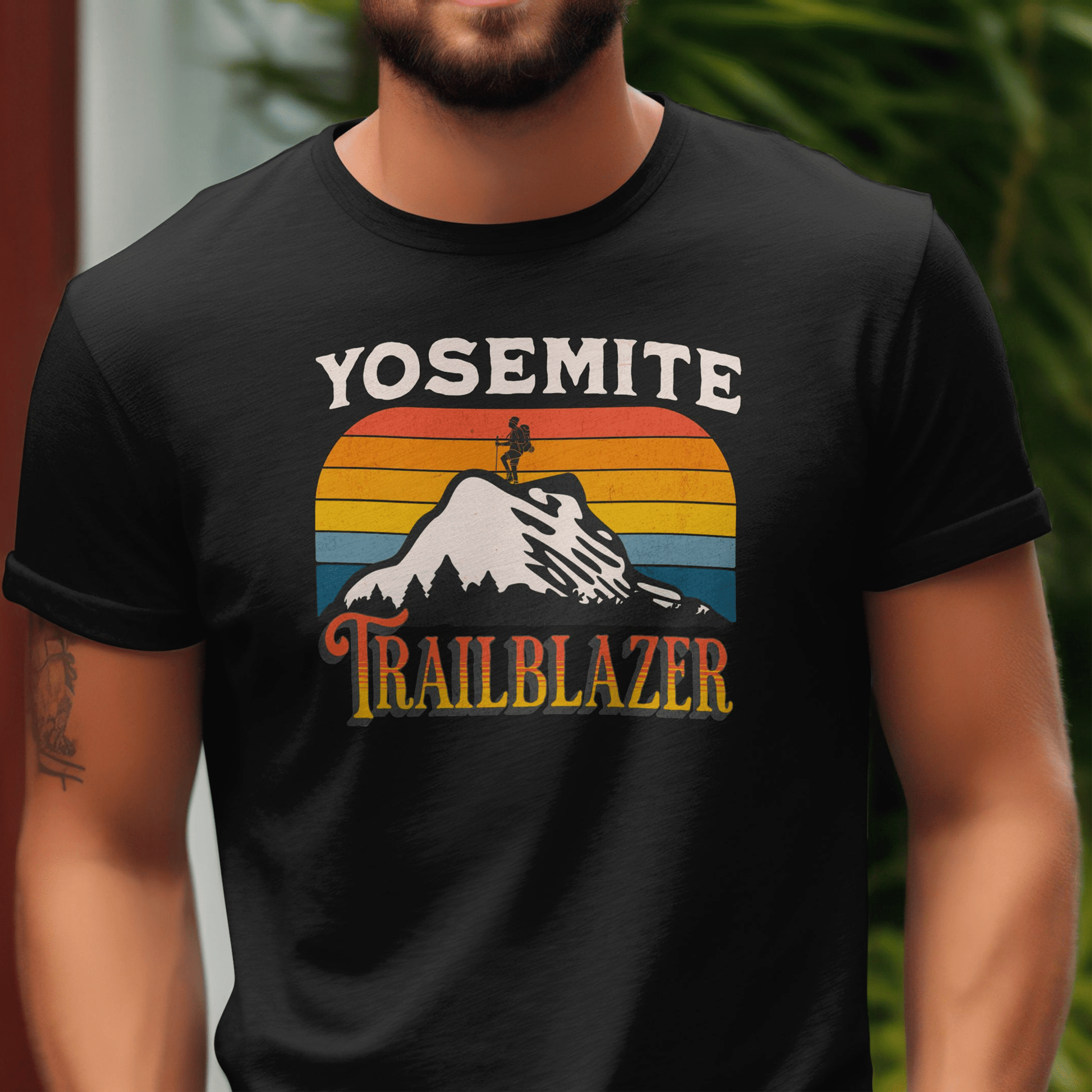 Yosemite Trailblazer California T-Shirt Black / S
