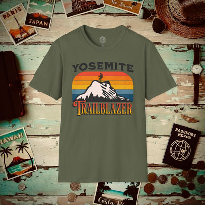 Yosemite Trailblazer California T-Shirt Military Green / S