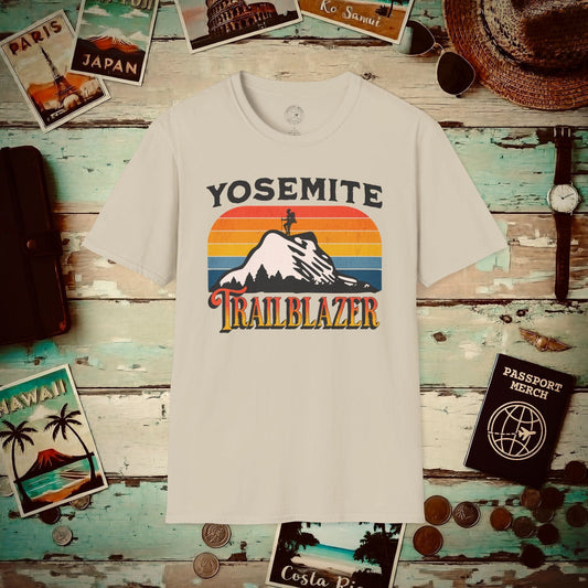 Yosemite Trailblazer California T-Shirt Sand / S