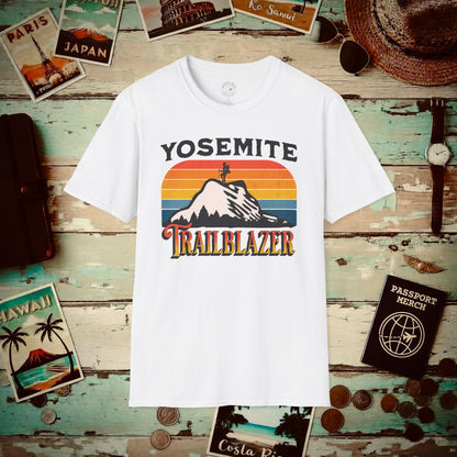 Yosemite Trailblazer California T-Shirt White / S