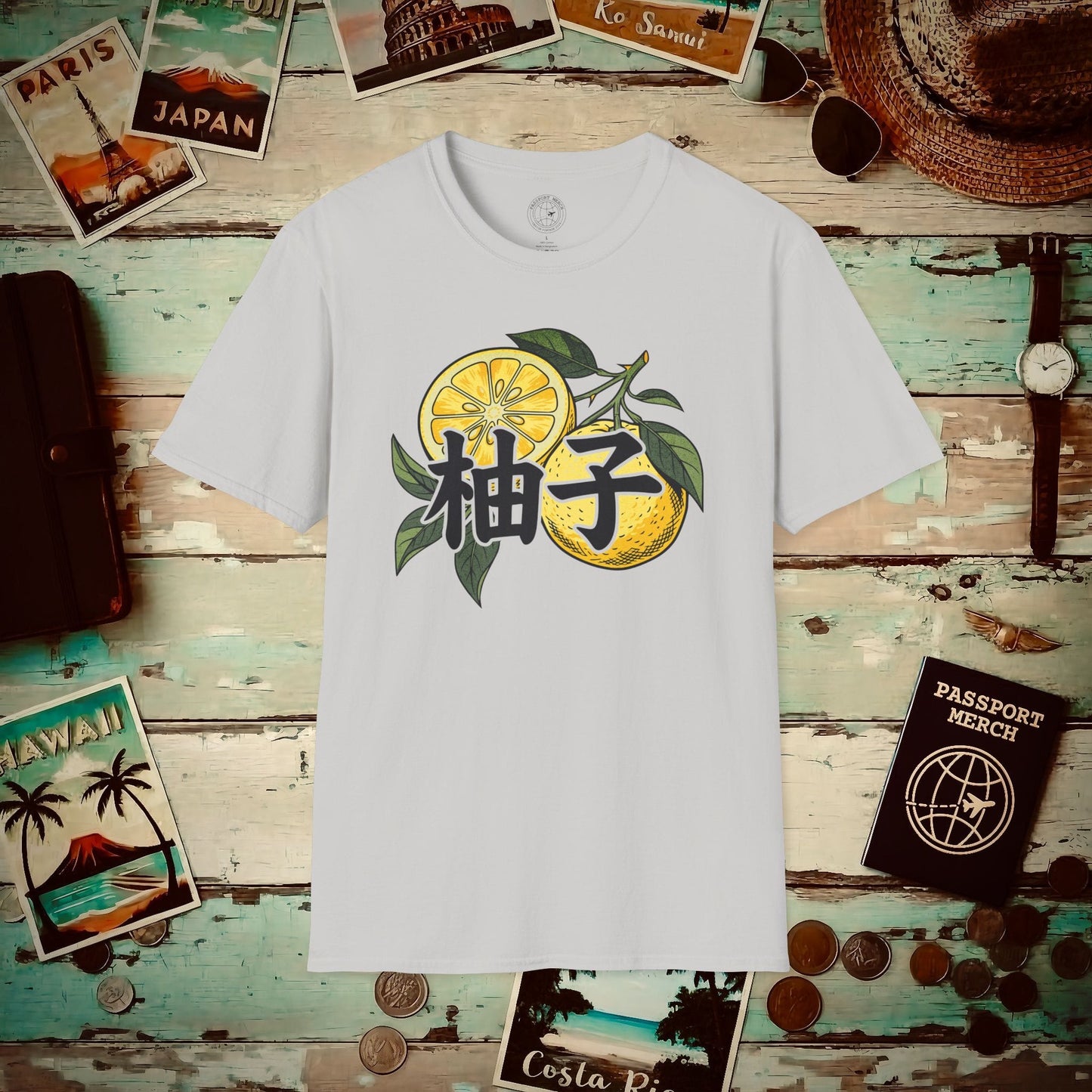 Yuzu Love, Japan T-Shirt Ice Grey / S