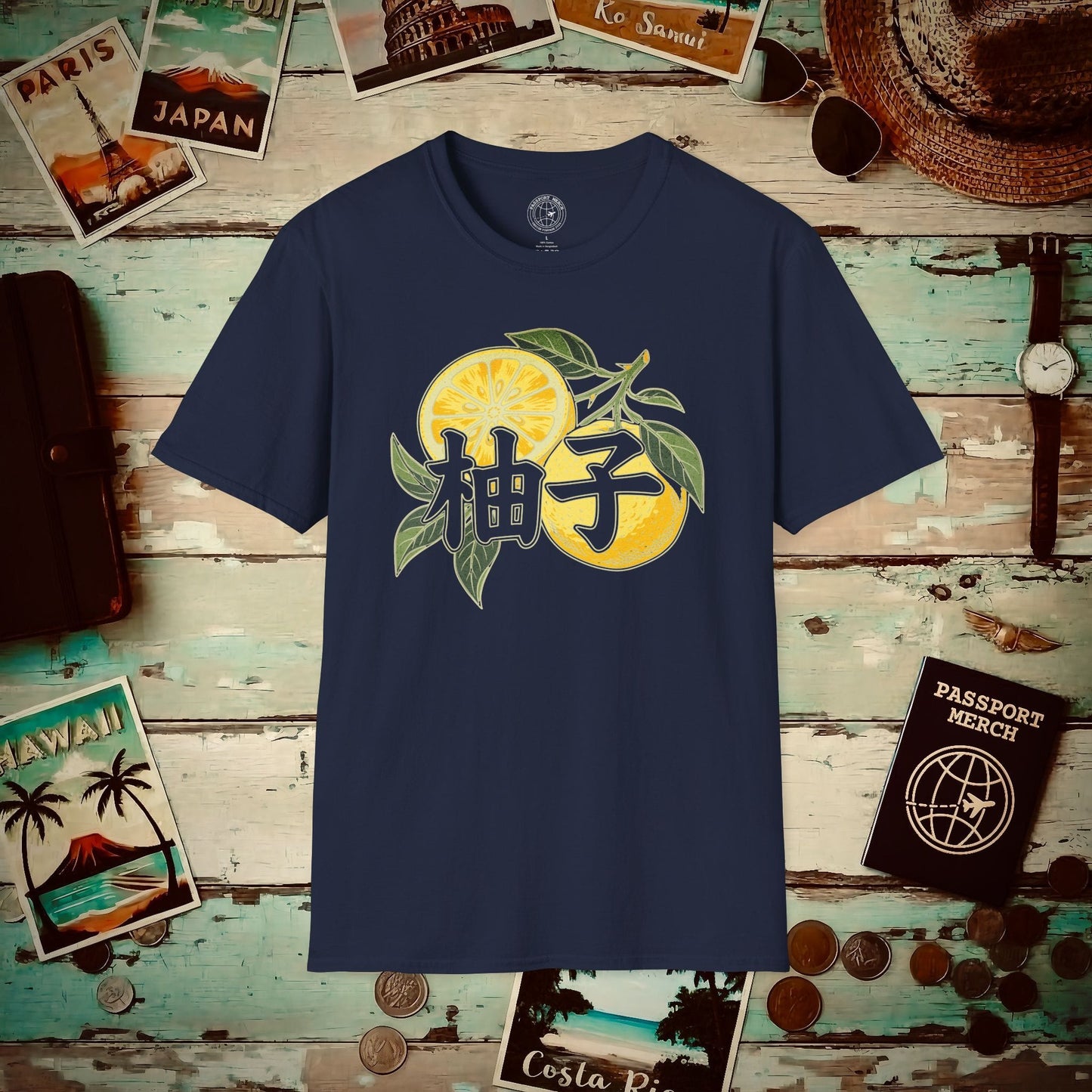 Yuzu Love, Japan T-Shirt Navy / S