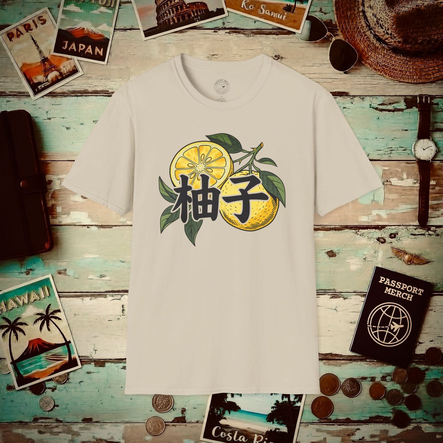 Yuzu Love, Japan T-Shirt Sand / S