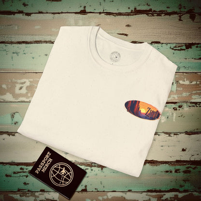 Zion National Park, Utah, Back Print T-Shirt Natural / S